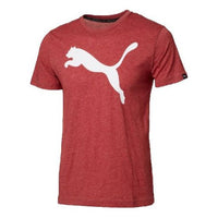 PUMA Casual Sports Running Breathable Round Neck Short Sleeve Red 593040-37