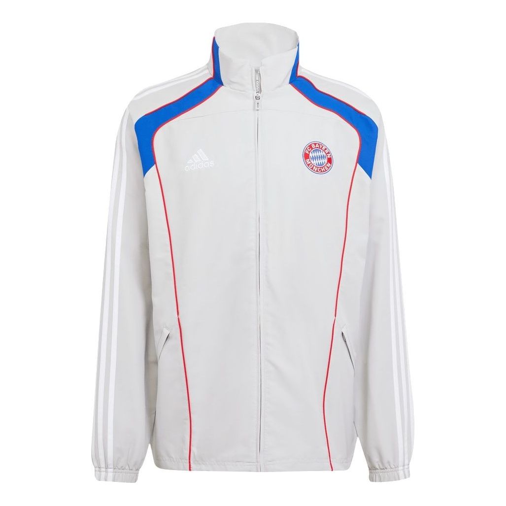 adidas FC Bayern Urban Purist Track Top Asia Sizing 'Grey' JF0592