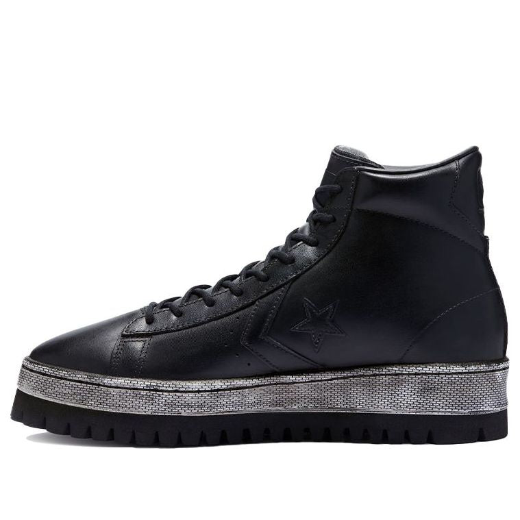 Converse Unisex Trek Pro Leather Sneakers Black/Grey 172917C