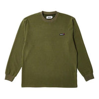 Palace Grid Thermal Longsleeve 'Dark Green Light Green' P25ES052