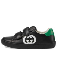 (GS) Gucci GG Ace Sneakers 'Black' 647073-BOQB0-1061