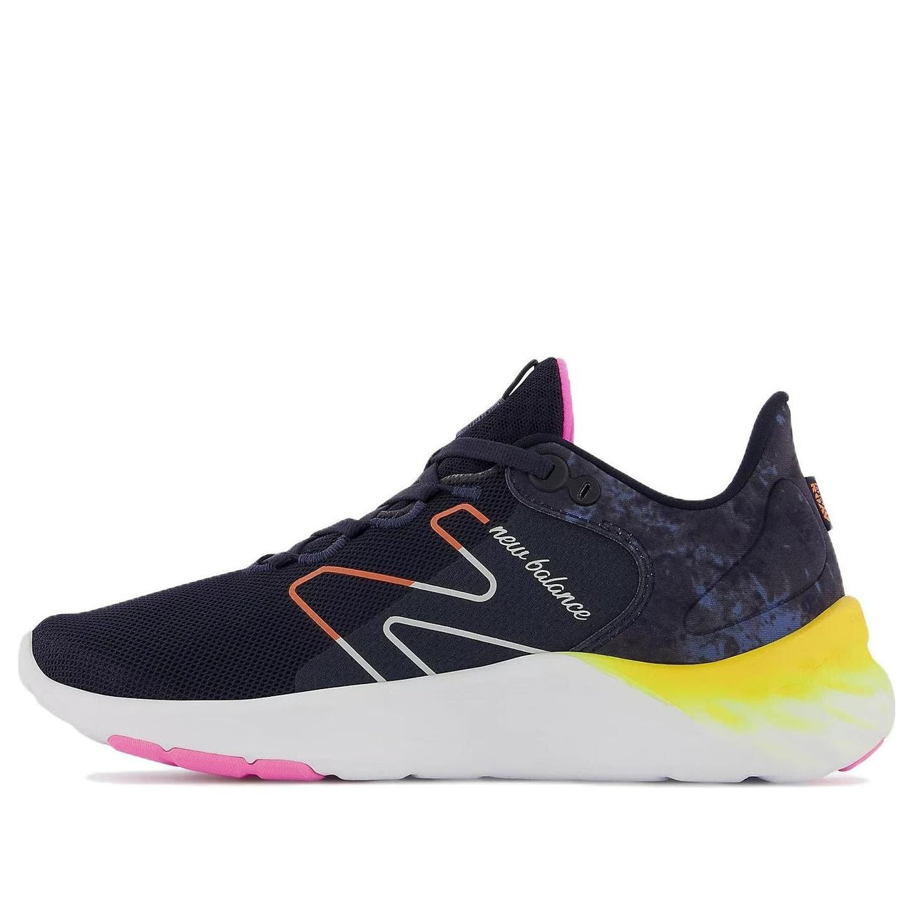 (WMNS) New Balance Fresh Foam Roav v2 'Black Orange Yellow' WROAVCK2