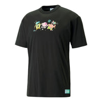 PUMA X Spongbob Graphic T-Shirt 'Black' 620691-01