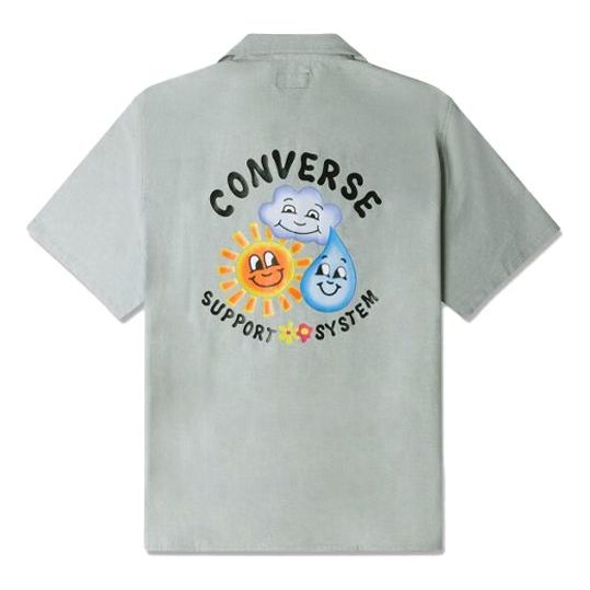 Converse Skate Woven Polo Shirt Asia Sizing 'Alligator Friend' 10024751-A01
