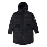 (WMNS) Converse Premium Long Down Jacket Asia Sizing 'Black' 10023725-A03