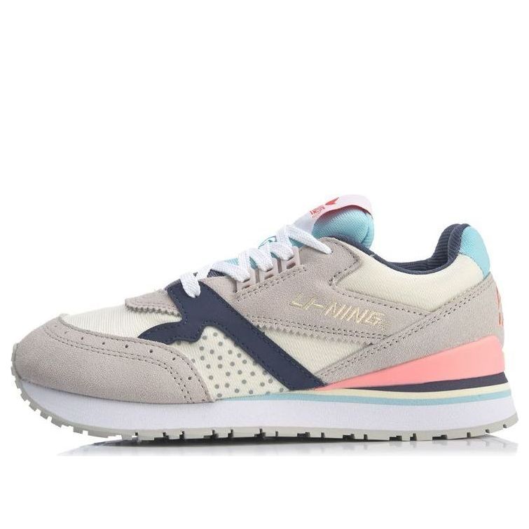 (WMNS) Li-Ning 001 'Grey yellowBlue' AGCQ088-2