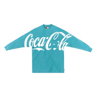 KITH x Coca-Cola Crossover Loose Pullover Long Sleeves Unisex Blue KH3541-106