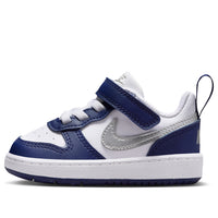 (TD) Nike Court Borough Low Recraft 'White Silver Navy'  DV5458-135