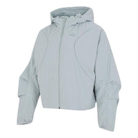 (WMNS) adidas City ESC Woven Jackets 'Grey' IP7036