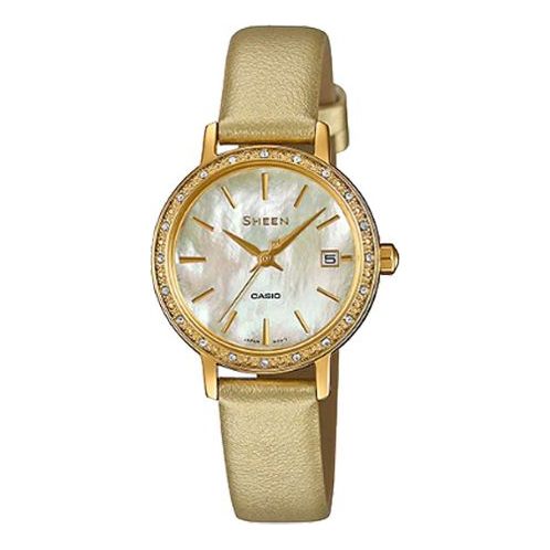 CASIO Quartz Waterproof SHEEN Yellow Analog SHE-4060GL-9A