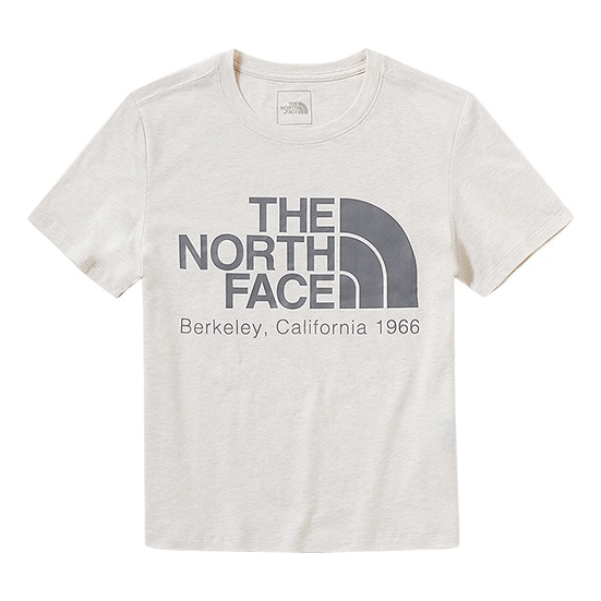 THE NORTH FACE Heritage Series Outdoor hygroscopic Sweat-Wicking Short Sleeve Version Gray NF0A46GF0ZX