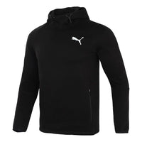PUMA Logo Printing Sports Pullover Black 846340-01