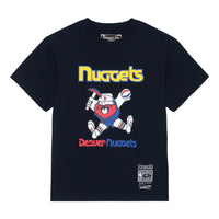 Mitchell & Ness x NBA Denver Nuggets Basic Logo 2 T-shirt 'Black' MNJYSST230162-BLACK