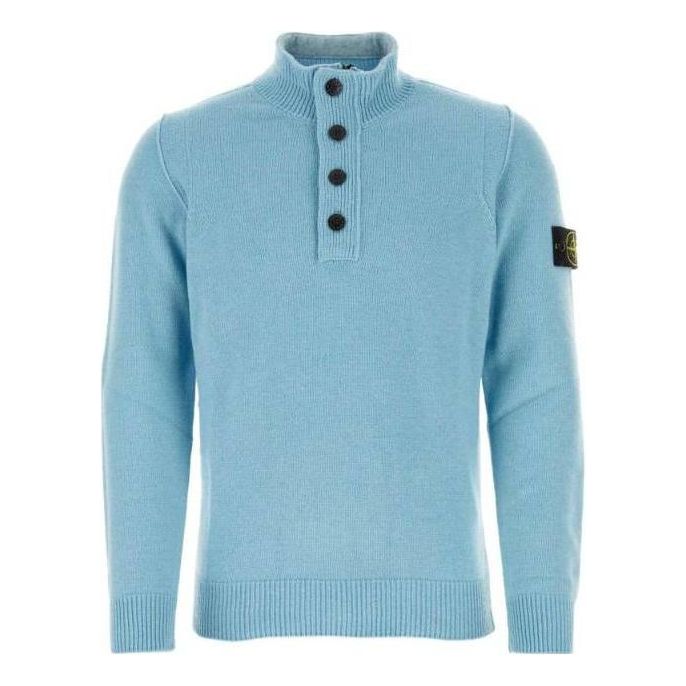STONE ISLAND Crewneck Sweater 'Sky Blue' 7915540A3-V0041
