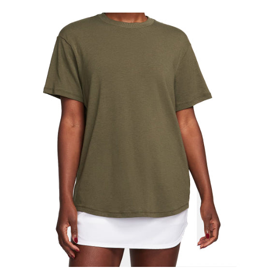 (WMNS) Nike One Relaxed Dri-FIT T-shirt 'Khaki' FN2815-325