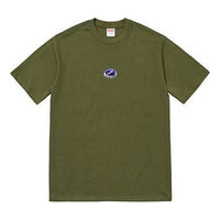 Supreme FW18 Bottle Cap Tee Olive Logo Tee SUP-FW18-035