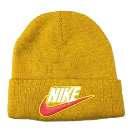 Nike x Supreme Beanie 'Mustard Yellow' AT0107-752