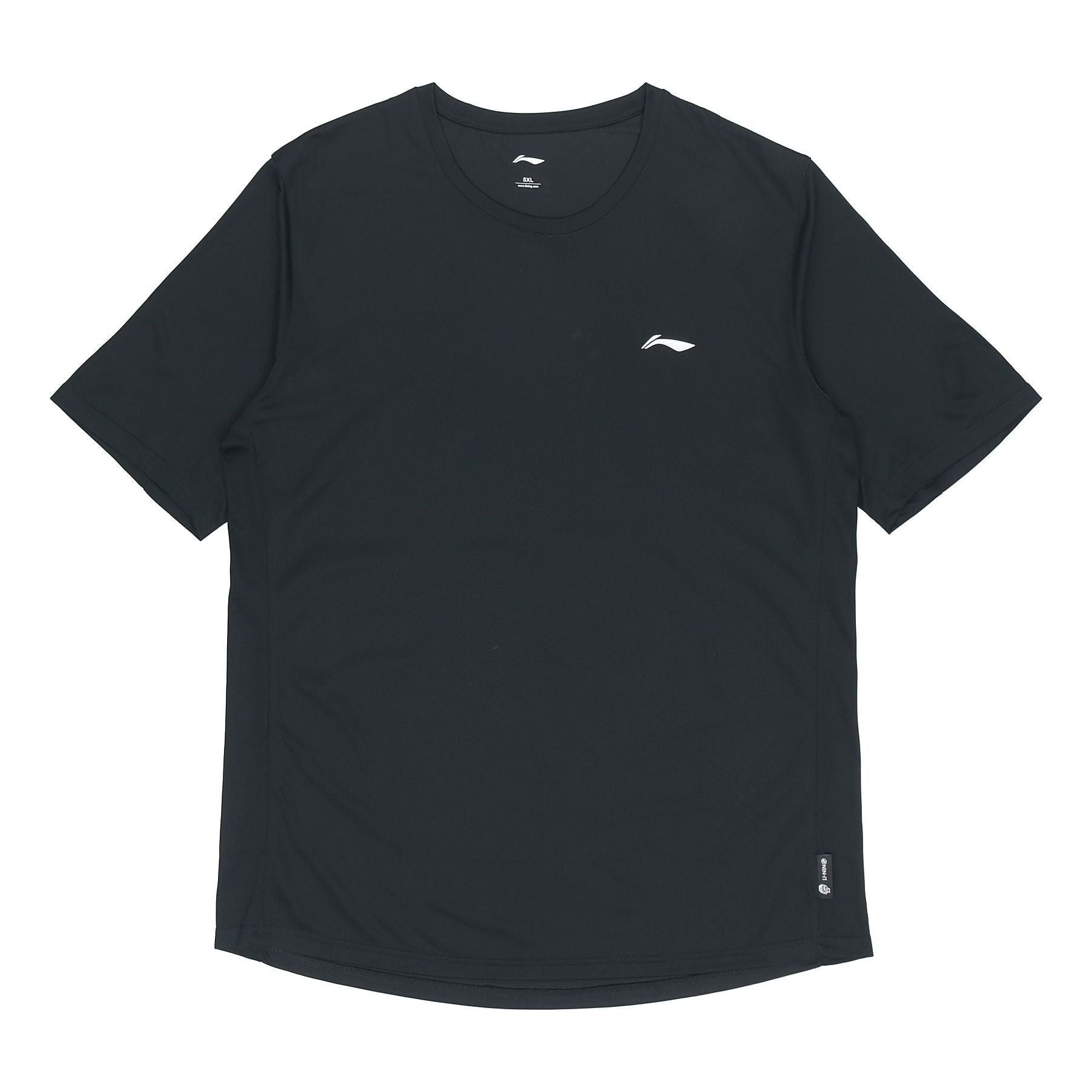Li-Ning Small Logo Quick-Drying T-shirt 'Black' AHSR591-2