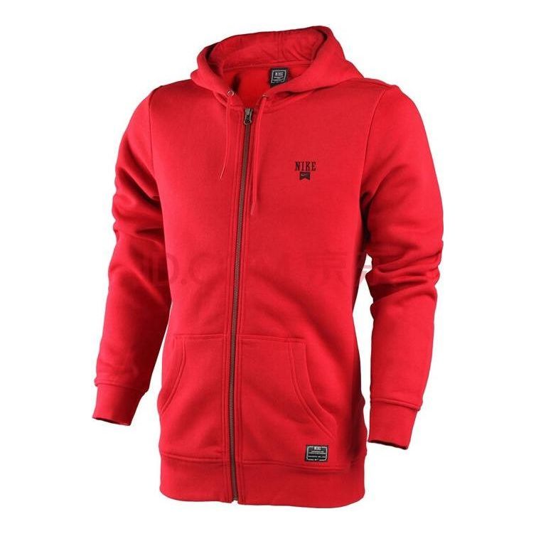 Nike Logo Full Zip Hoodie 'University Red' 485293-645