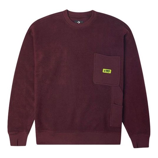 Converse Carpenter Crew Pullover Sweater Asia Sizing 'Brown' 10019956-A04