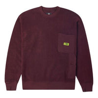 Converse Carpenter Crew Pullover Sweater Asia Sizing 'Brown' 10019956-A04