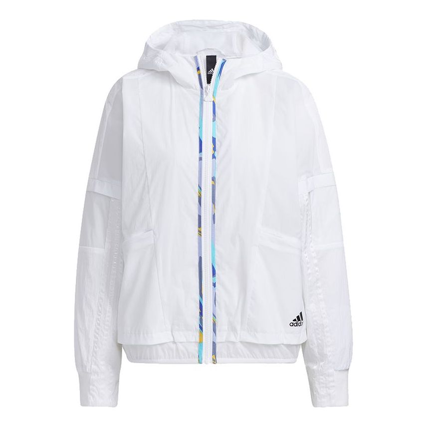 (WMNS) adidas Str Wb Light Jacket White H09739