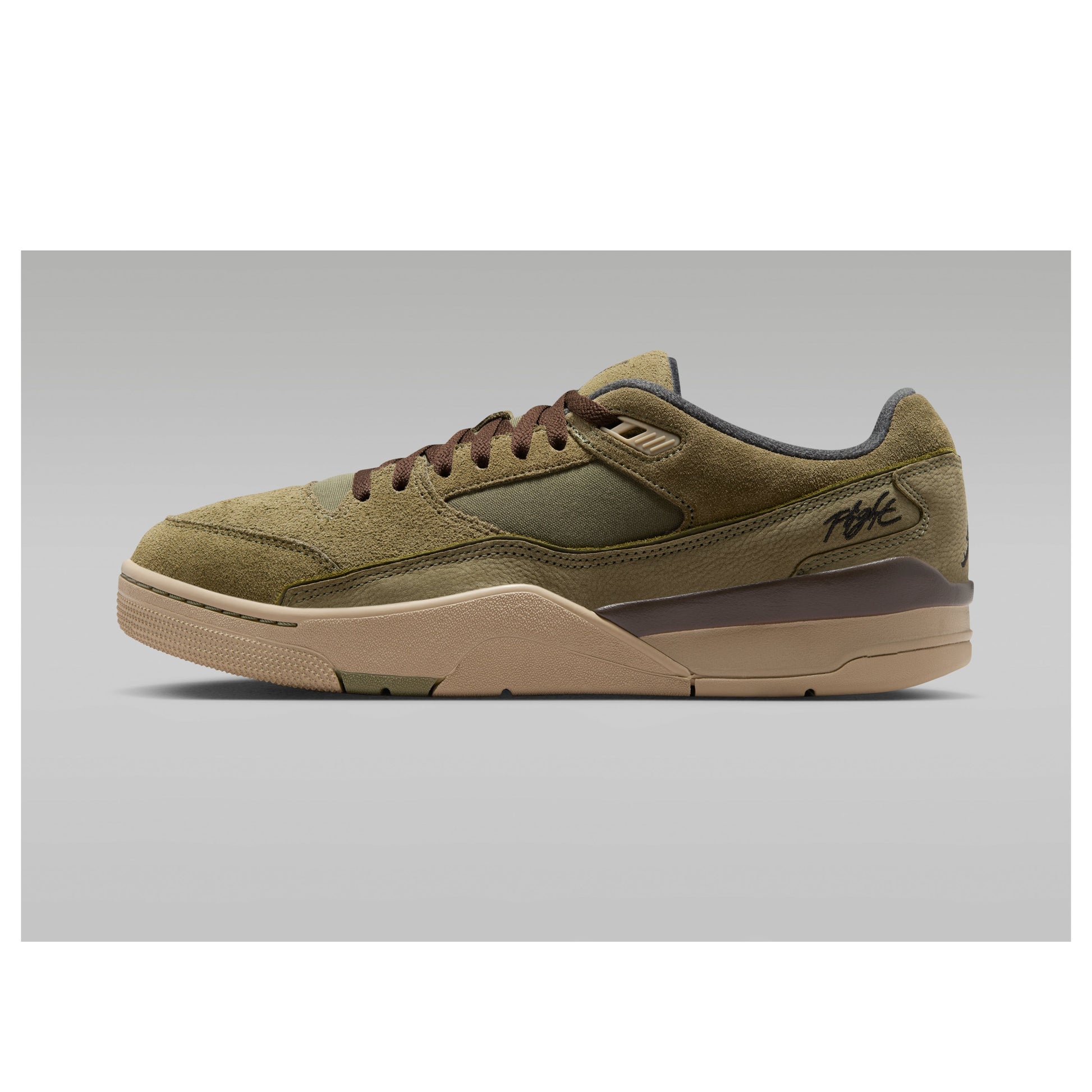 Air Jordan Flight Court 'Medium Olive Khaki' HF3255-202