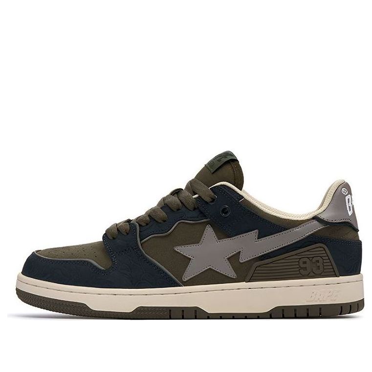 A BATHING APE Sk8 Sta 'Black Dark Chocolate' 1I70-291-002-BG