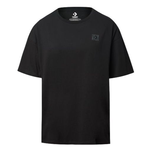 (WMNS) Converse Renew Loose Casual Short Sleeve Black 10020180-001