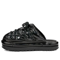 (WMNS) UGG Hi Shine Spaceslider Slide 'Black' 1149033-BLK