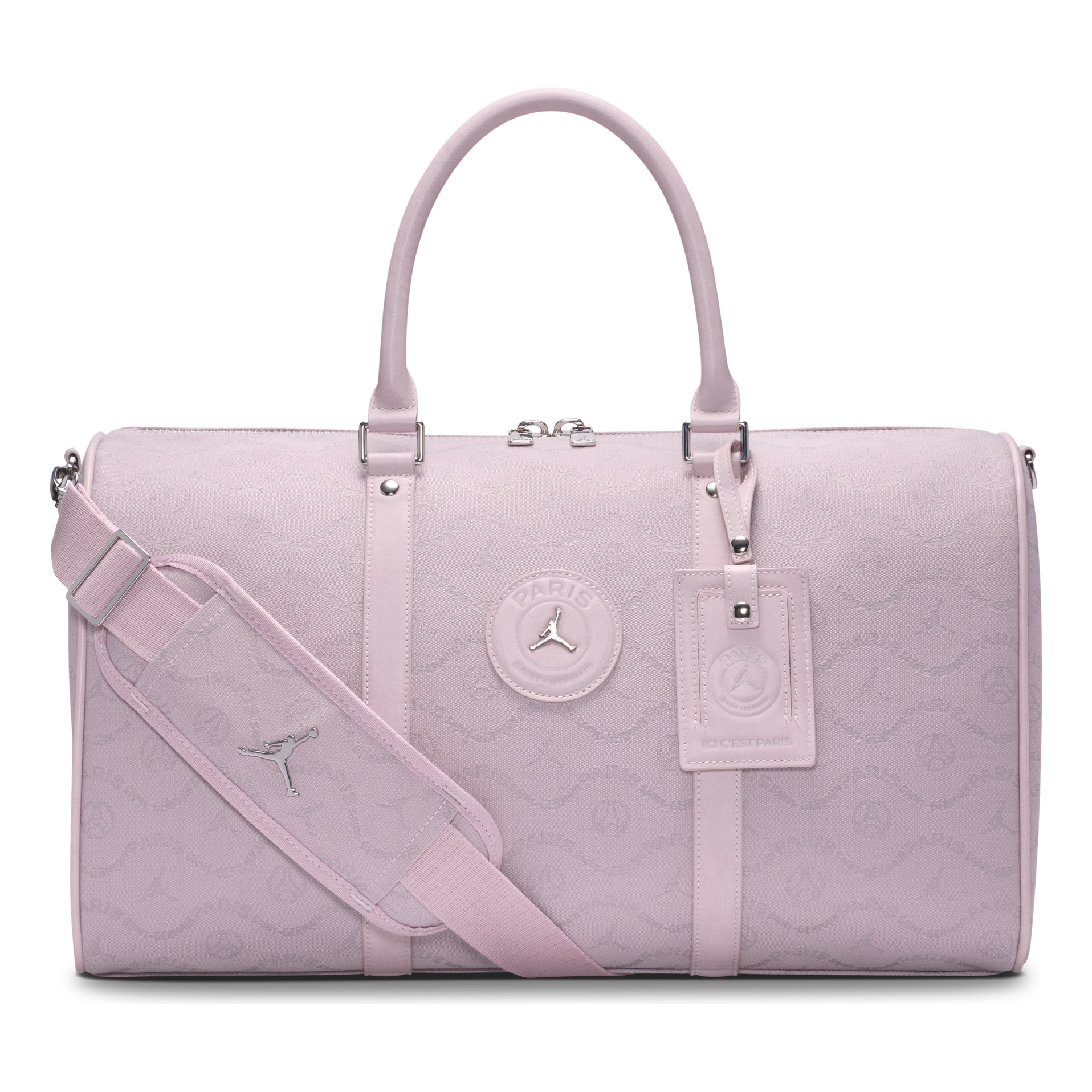 Air Jordan x Paris Saint-Germain Monogram Duffel Bag 25L 'Pink' IQ3208-627