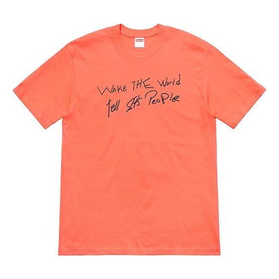 Supreme SS19 Buju Banton Wake The World Tee SUP-SS19-10540