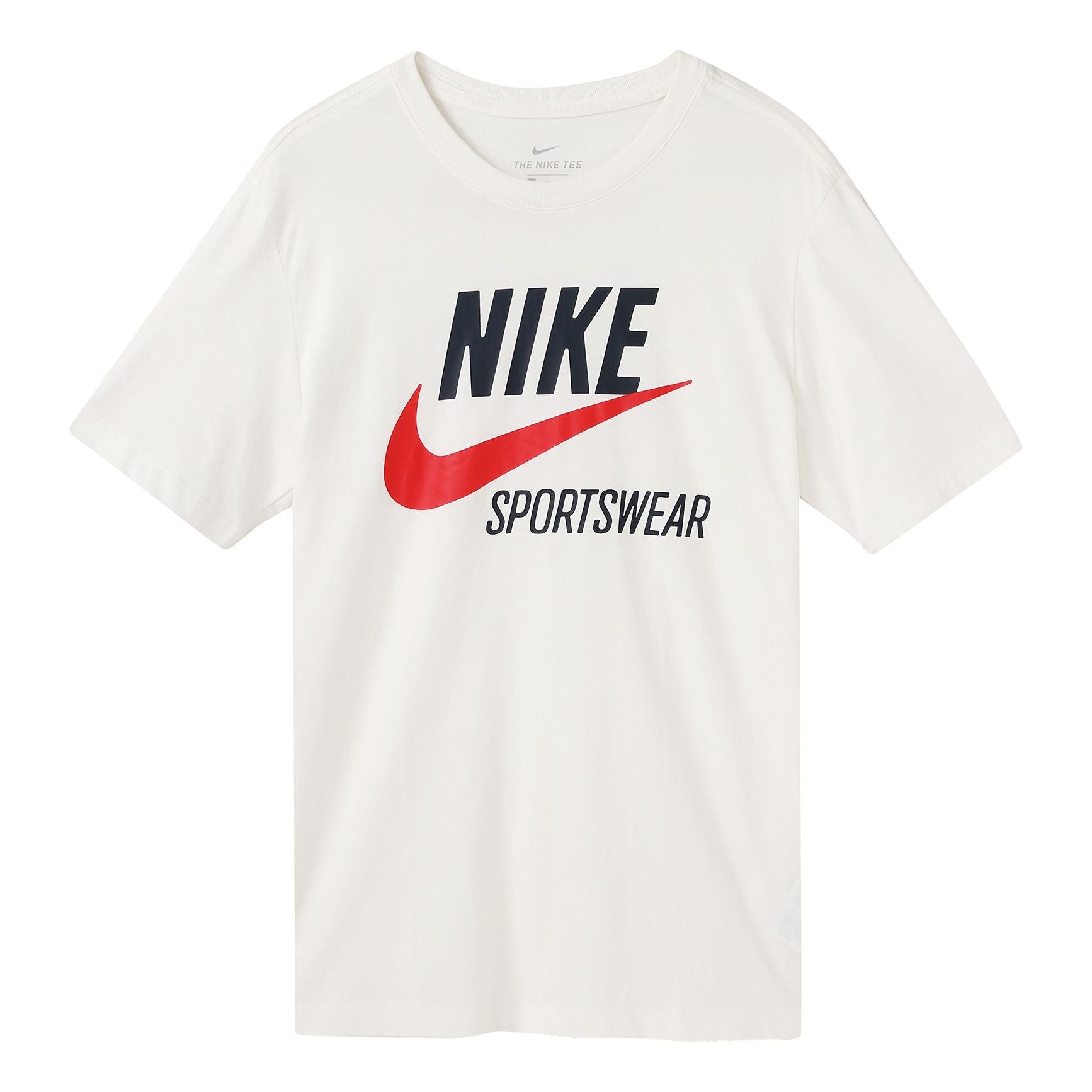 Nike Sportswear Futura Alphabet Logo Printing Short Sleeve White CW7072-133