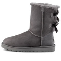 (WMNS) UGG Bailey Bow II Boot 'Grey' 1016225-GRY