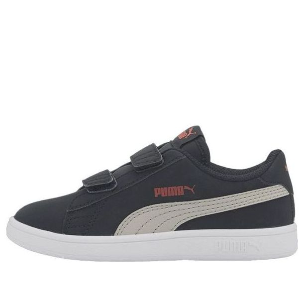 (PS) PUMA Smash V2 Buck V Ps Leisure Sneakers Black 365183-19