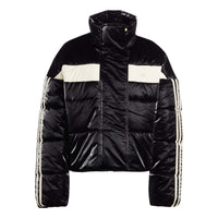 (WMNS) adidas Ski Chic Puffer Jacket Asia Sizing 'Black White' IA3919