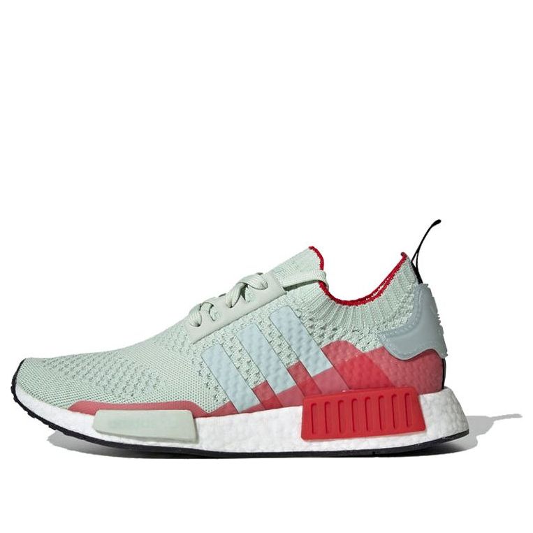 adidas NMD_R1 Primeknit 'Linen Green Scarlet' EE5078