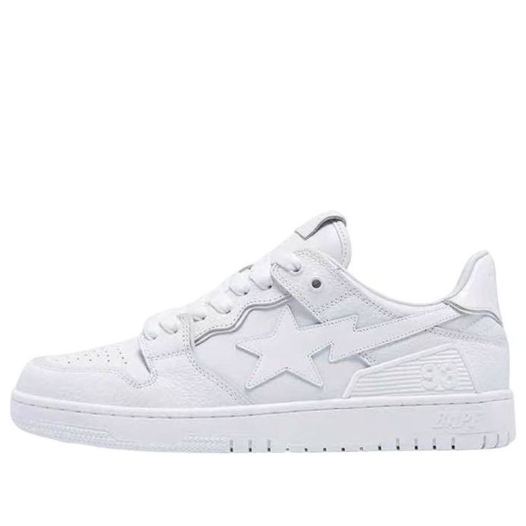 A Bathing Ape Sk8 Sta #3 'All White' 1I70-191-010-WHITE