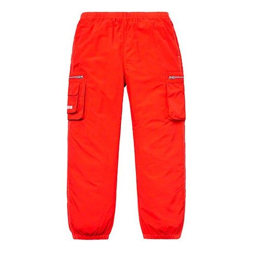 Supreme SS19 Nylon Cargo Pant Casual Jogger Pants Unisex Orange SUP-SS19-10287