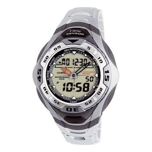 Casio Pro-Terk Ocean Analog-Digital Watch 'White Grey' SPF-60DJ-7AJR