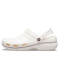 Crocs Wear-Resistant Cozy Sports Unisex White Brown Sandals 'White Brown' 205883-0FW