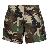 Off-White SS21 Casual Camouflage Printing Shorts Version Green OMFA003S21FAB0065600