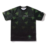 A Bathing Ape BAPE x RAZER Neon Camo T-Shirt 'Black' 1I23-109-904