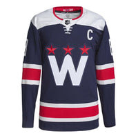 adidas Capitals Ovechkin Third Authentic Pro Hockey Jersey Asia Sizing 'Navy White Red' HA3608