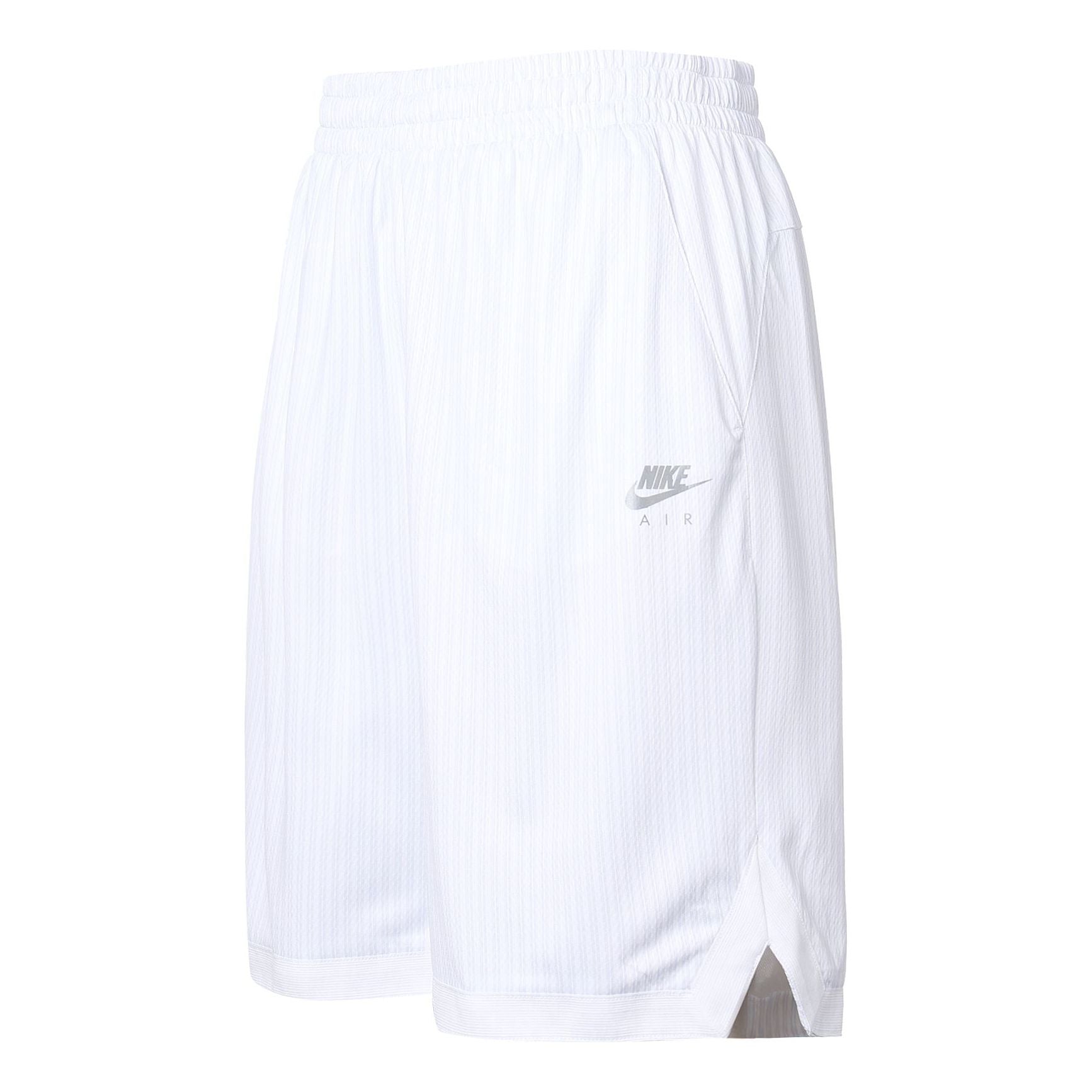 Nike Air x Kim Jones Crossover Reflective Logo Stripe Sports Shorts US Edition Couple Style White DH6588-100