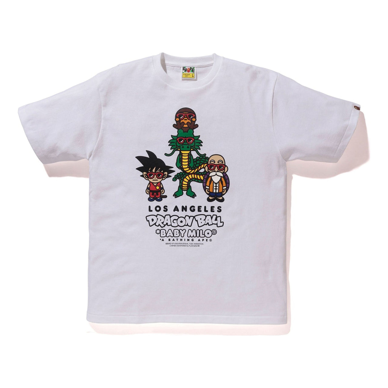 Bape x Dragon Ball Z LA Exclusive Baby Milo White BAPE-SS18-074