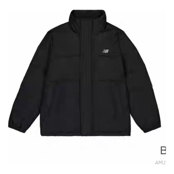New Balance Lifestyle Cotton Warm Jacket Asia Sizing 'Black' BK-AMJ33340