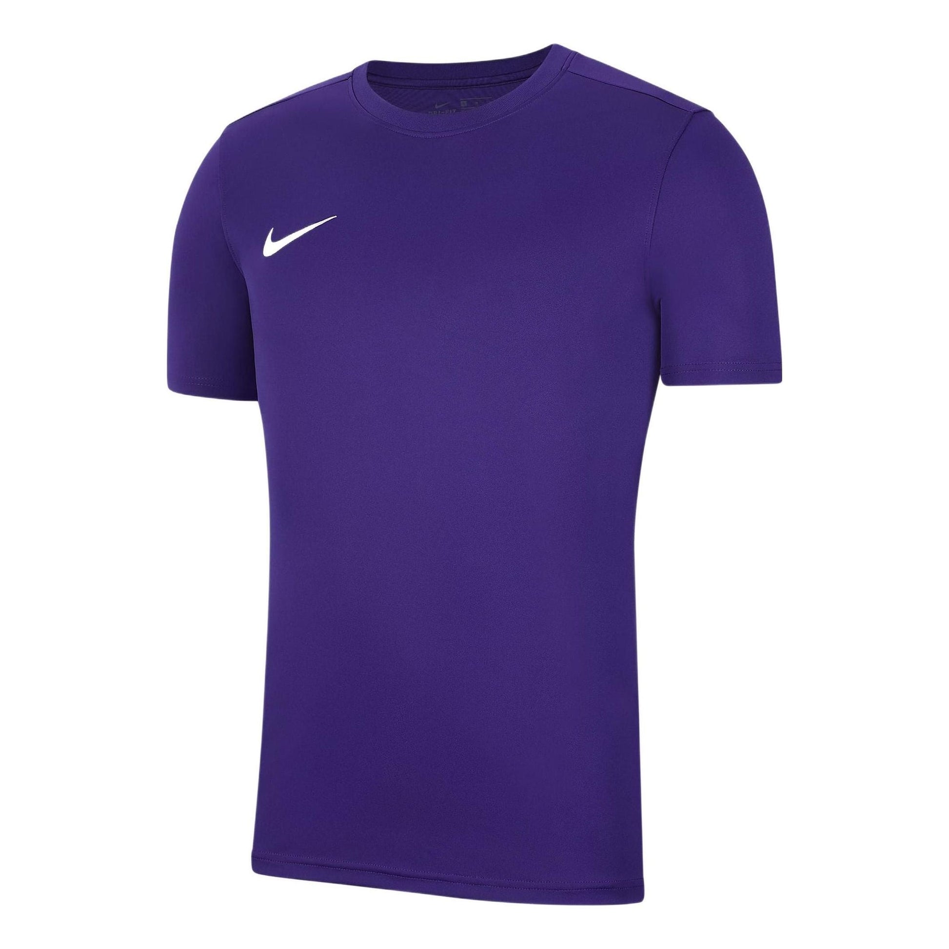 Men's Nike Dri-FIT Logo Printing Round Neck Pullover Short Sleeve Us Edition Purple T-Shirt BV6708-547