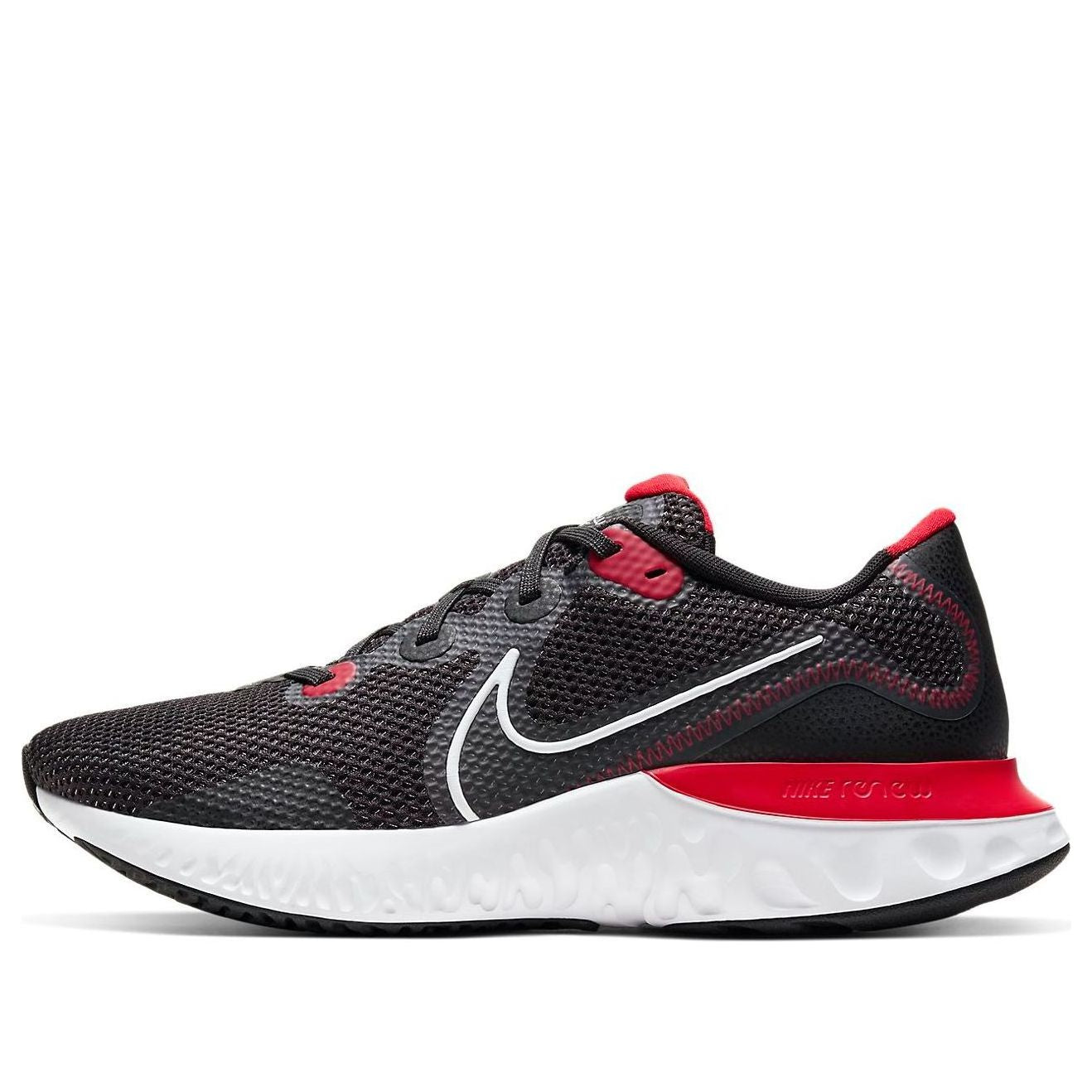 Nike Renew Run 4E Wide 'Black University Red' CW7437-005