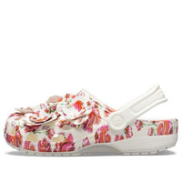 (WMNS) Crocs Classic Timeless Clash Roses Clogs 'White Rose' 205380-97E